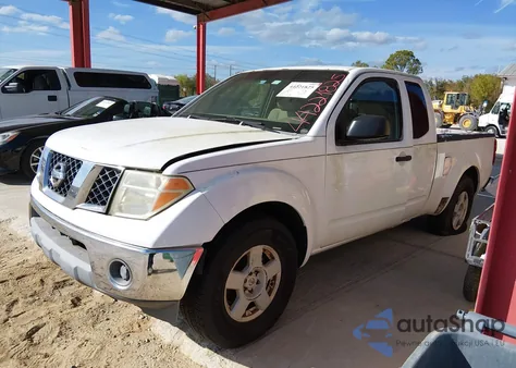2005 Nissan Frontier Se из США, поврежденный, VIN 1N6AD06U35C437626